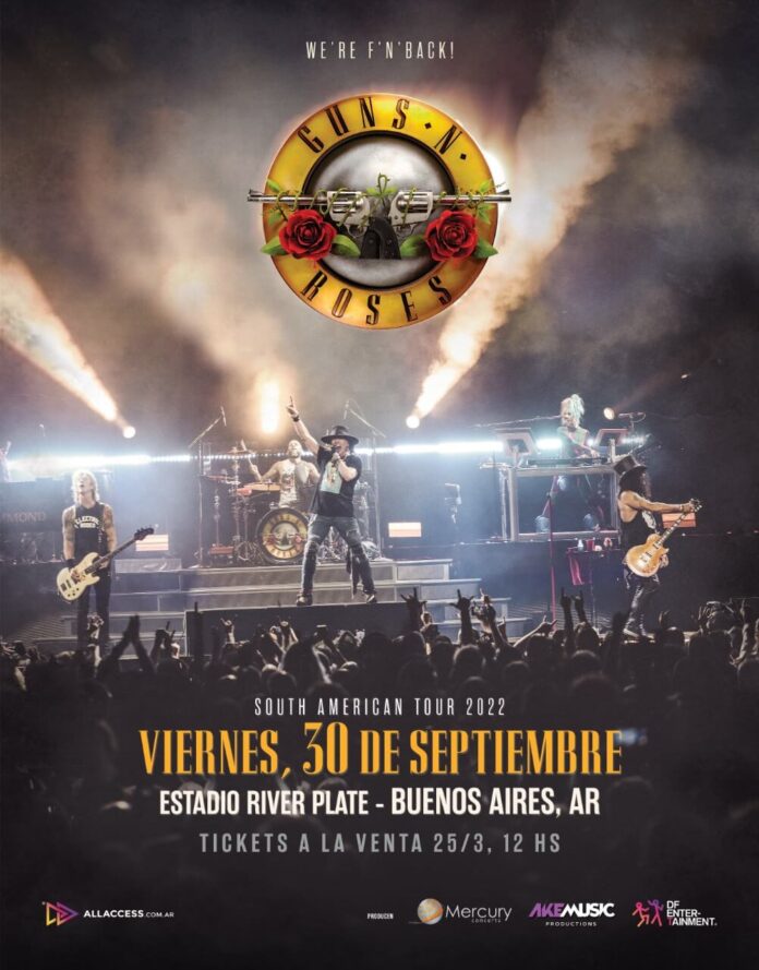 Guns N´Roses Argentina 2022