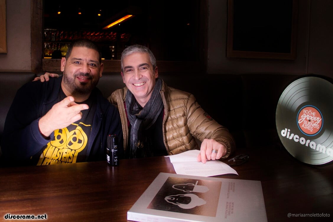 Kenny Dope y Mario Mengoni. Foto por María Arnoletto