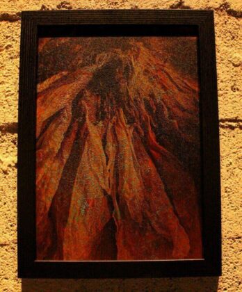 Draped in Memories of the Past. Print on Copper (CU). Foto por Fabiana Torras