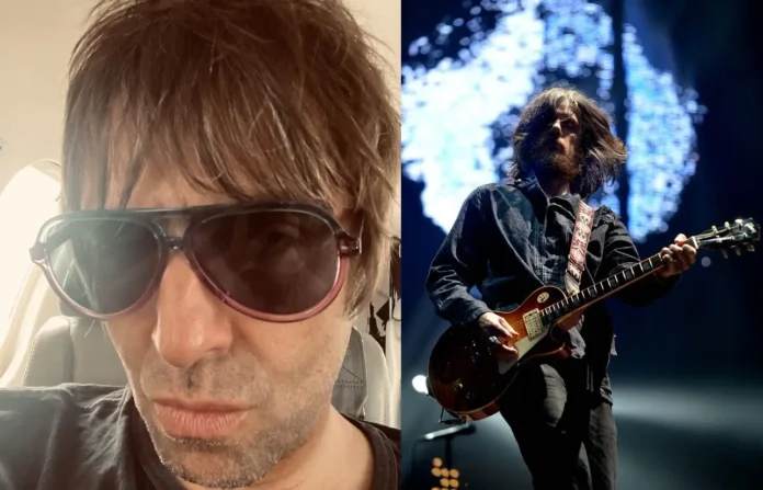 Liam Gallagher y John Squire. Fuente @liamgallagher